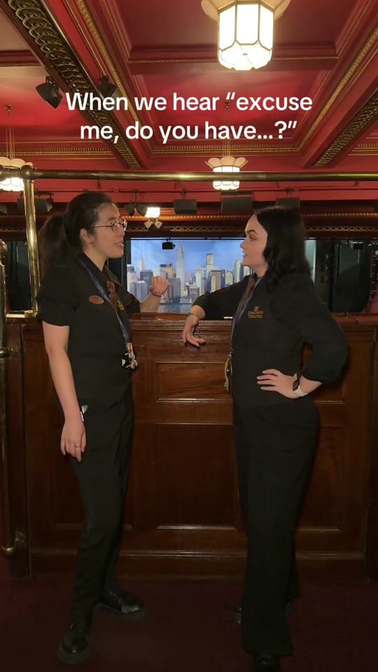 Post 3 by Dominion Theatre on TikTok (video)