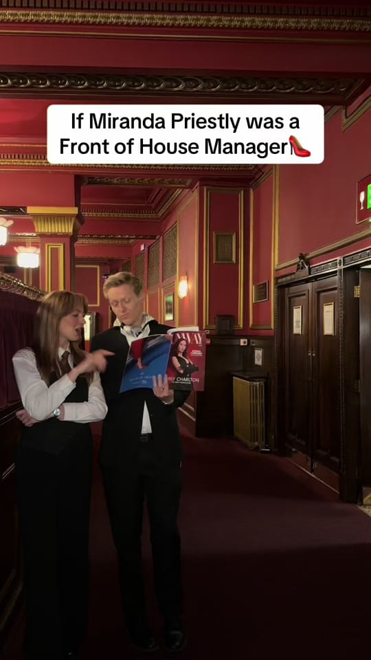 Post 7 by Dominion Theatre on TikTok (video)