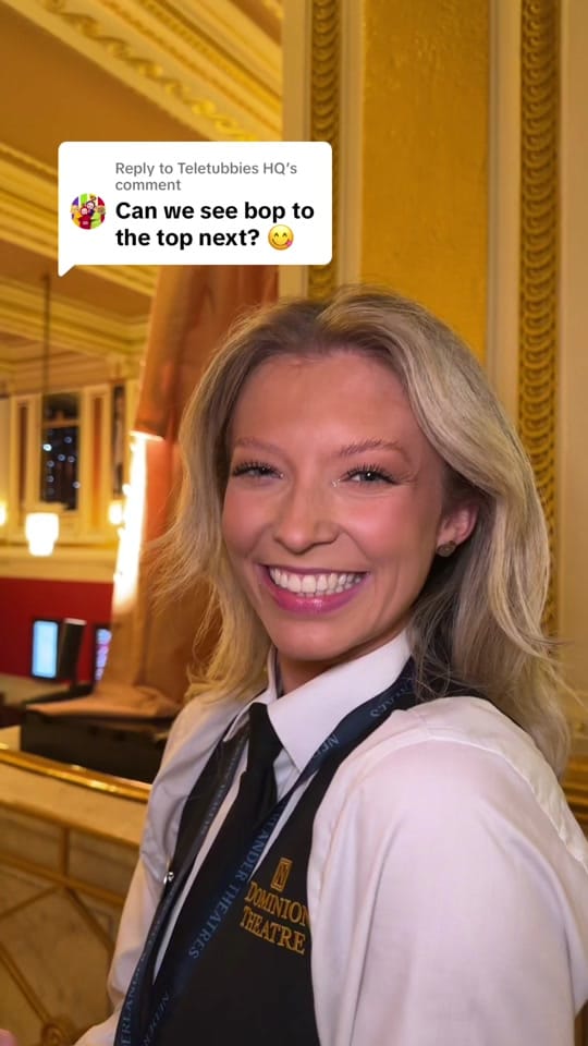 Post 9 by Dominion Theatre on TikTok (video)