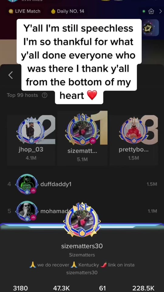 Post 9 by Sizematters on TikTok (video)