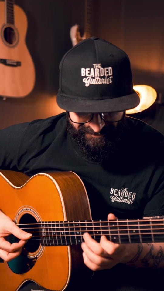 Post 1 by The Bearded Guitarist on TikTok (video)