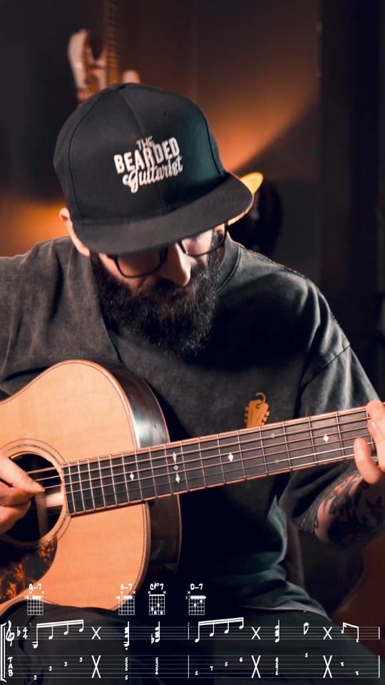 Post 3 by The Bearded Guitarist on TikTok (video)