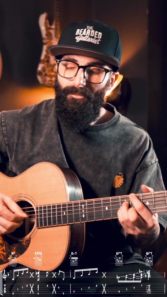 Post 7 by The Bearded Guitarist on TikTok (video)