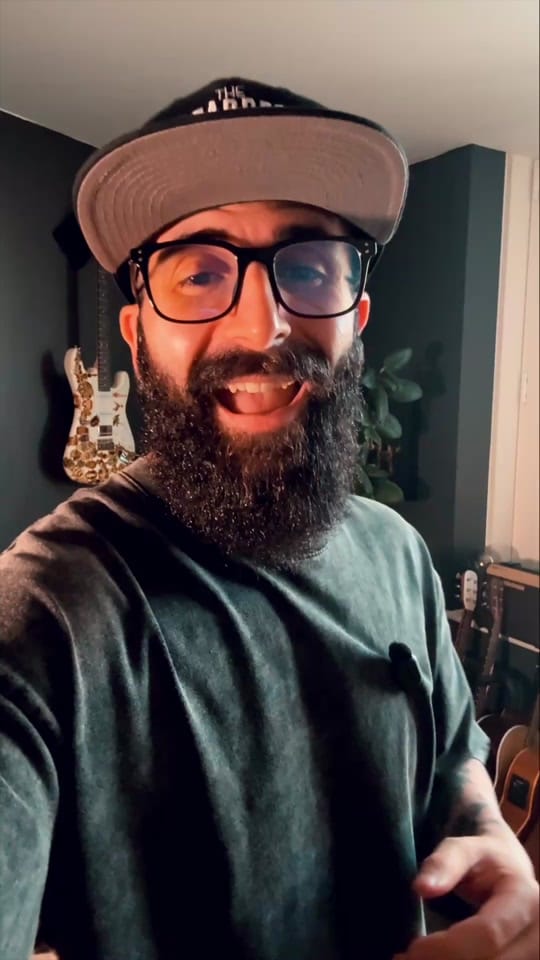 Post 6 by The Bearded Guitarist on TikTok (video)