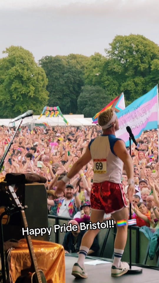 Post 5 by Jake Shears on TikTok (video)