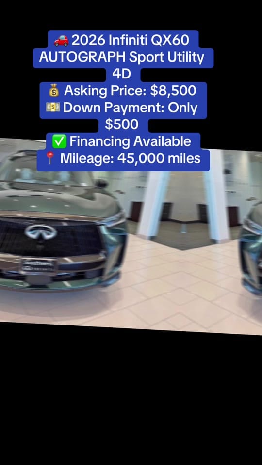 Post 2 by BANK SEIZED VEHICLES on TikTok (video)