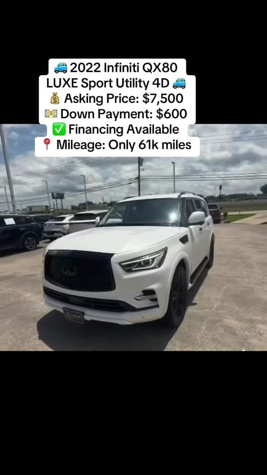 Post 1 by BANK SEIZED VEHICLES on TikTok (video)