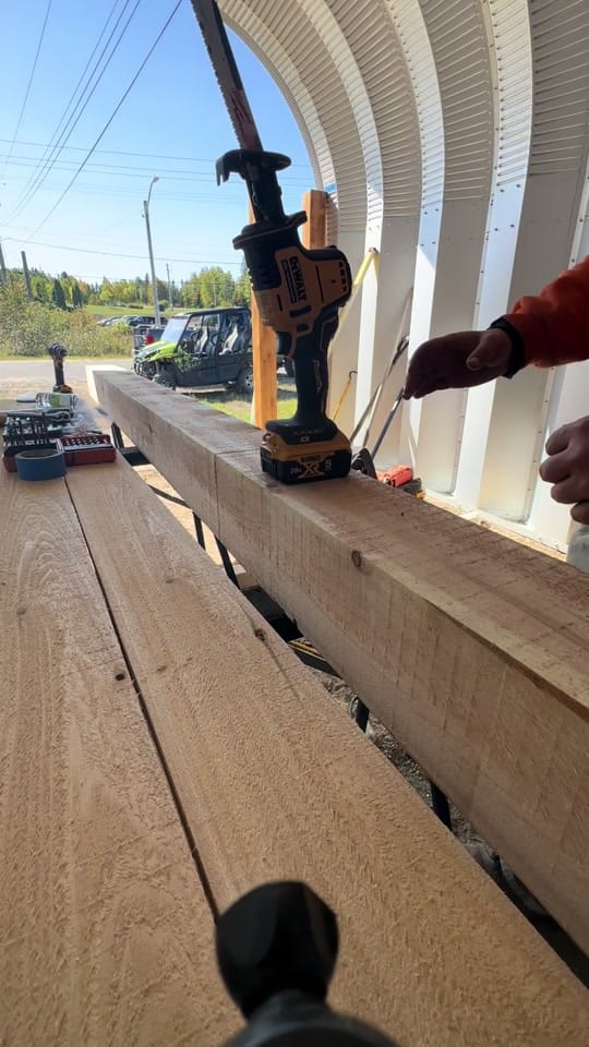 Post 10 by Z. King Custom Woodworking on TikTok (video)