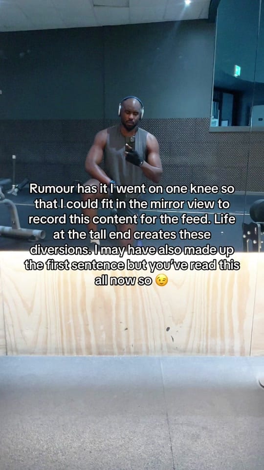 Post 3 by Roy | 6ft 7 Content Creator on TikTok (video)