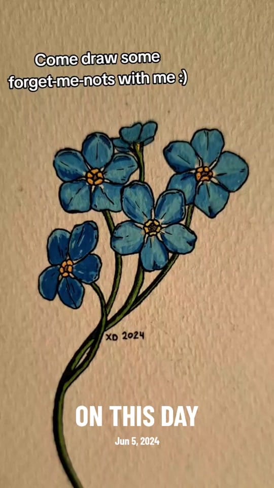 Post 1 by Xavier does Art on TikTok (video)