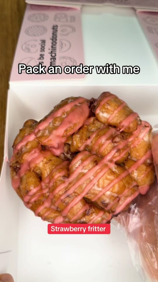 Post 2 by Machino Donuts on TikTok (video)