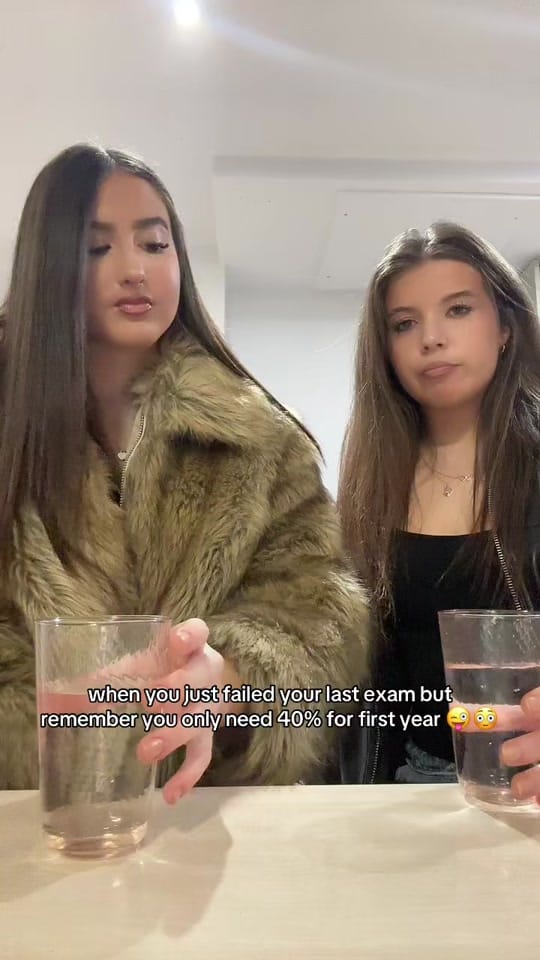 Post 9 by A Loose Uni Student on TikTok (video)