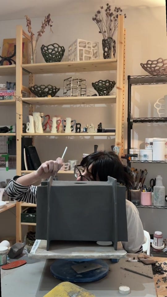 Post 3 by Fawna Ceramics on TikTok (video)