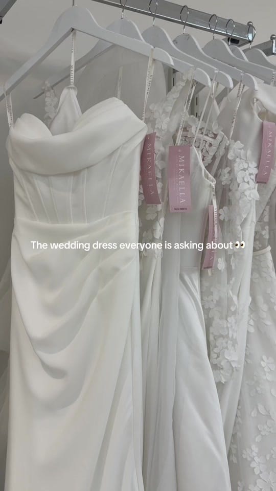 Post 1 by Paloma Blanca Bridal on TikTok (video)
