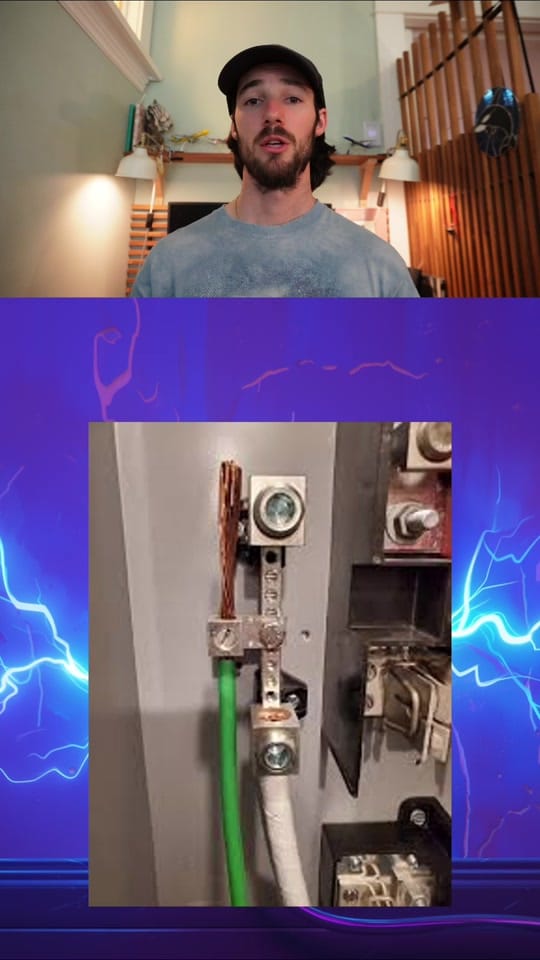 Post 1 by Sparky Steve ⚡️ Electrician on TikTok (video)