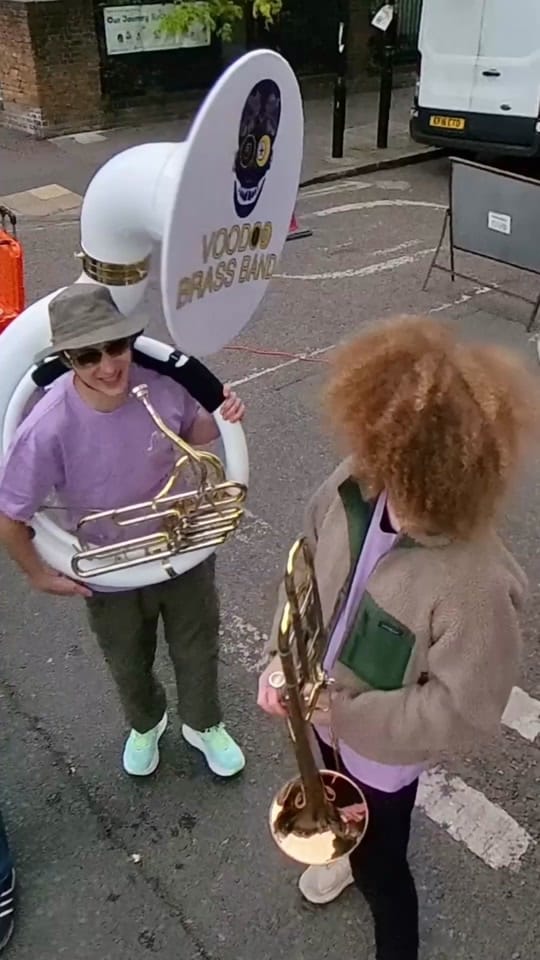Post 10 by Voodoo Brass Band on TikTok (video)