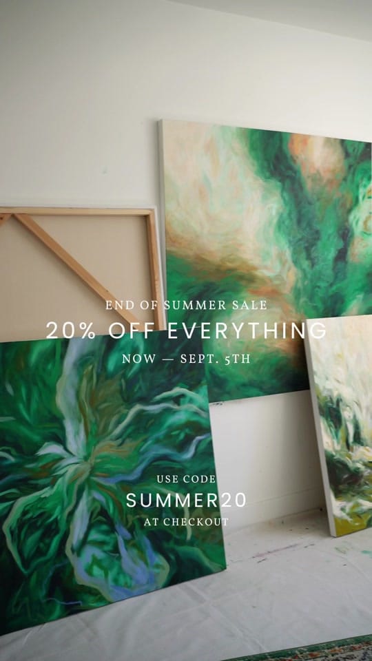 Post 1 by Kaitlyn Rose | Abstract Artist on TikTok (video)