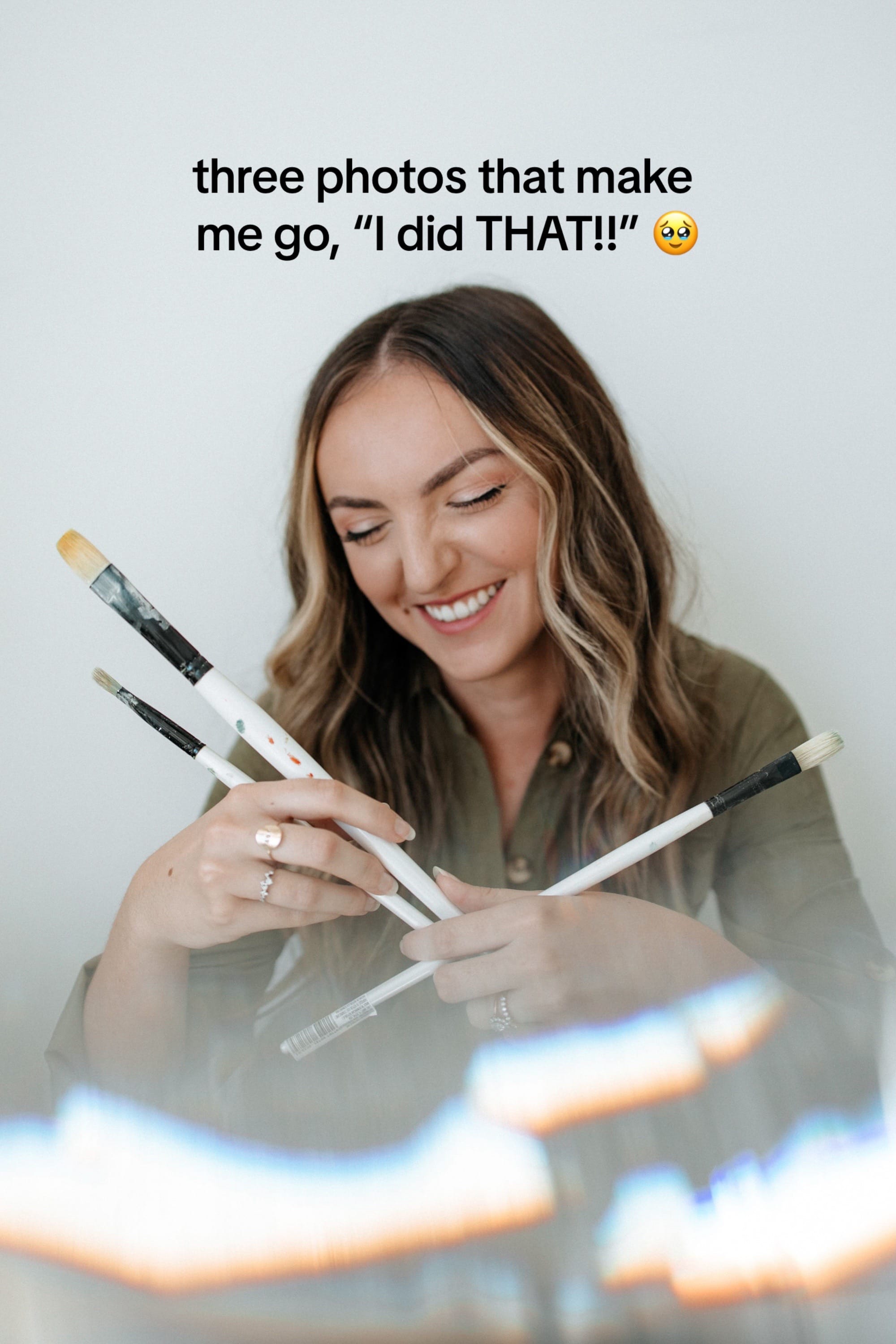 Post 4 by Kaitlyn Rose | Abstract Artist on TikTok (video)