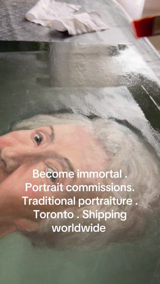 Post 4 by Artist Veronica Kvassetskaia on TikTok (video)