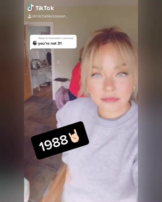 Post 8 by Michelle Crossan on TikTok (video)