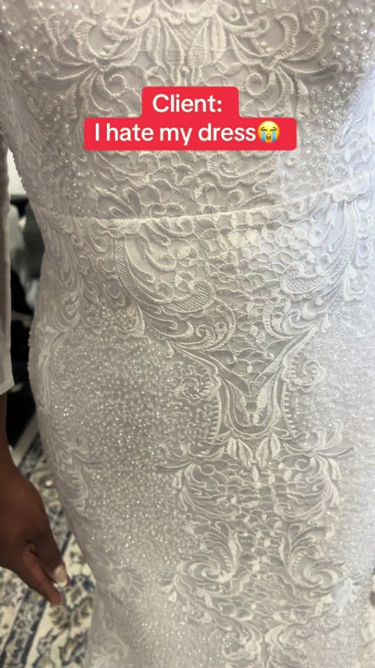 Post 1 by Weddingdressalterations on TikTok (video)