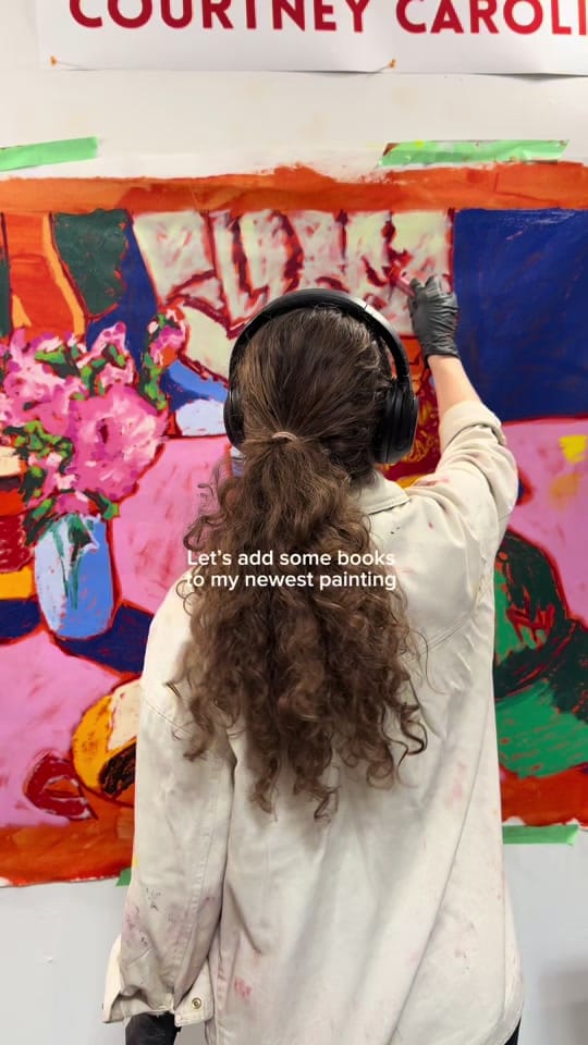 Post 10 by courtneycarolineart on TikTok (video)