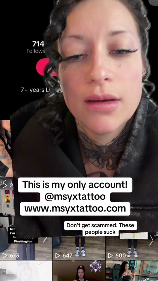 Post 2 by MSYXTATTOO 🖤 on TikTok (video)