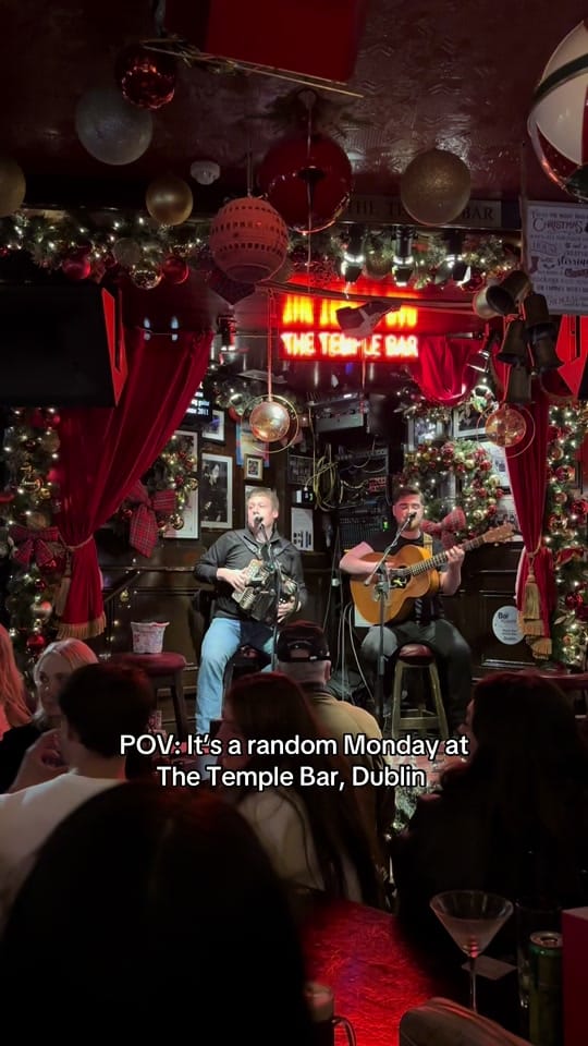 Post 9 by The Temple Bar Pub on TikTok (video)