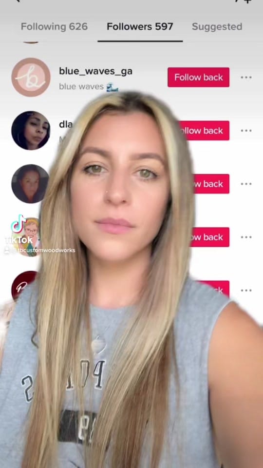 Post 4 by TB Custom Woodworks on TikTok (video)