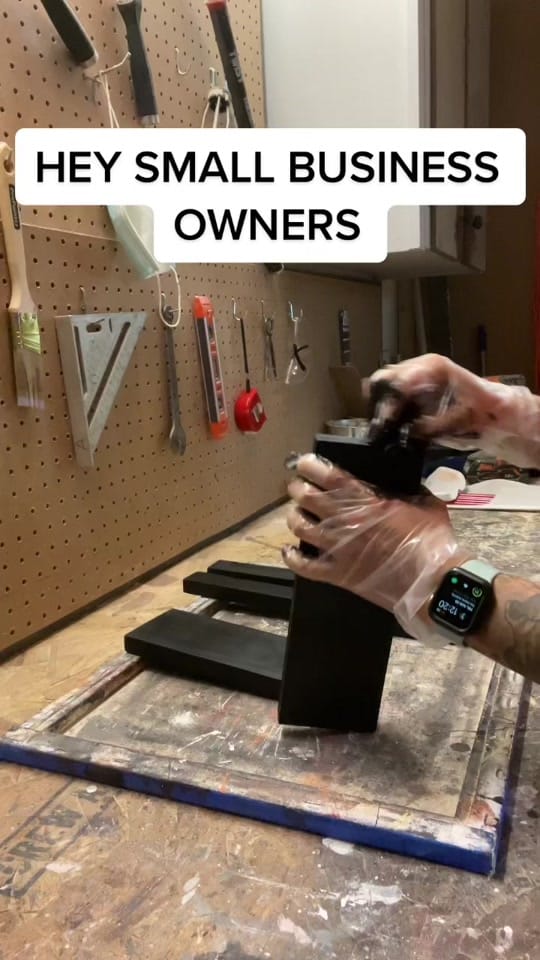 Post 9 by TB Custom Woodworks on TikTok (video)