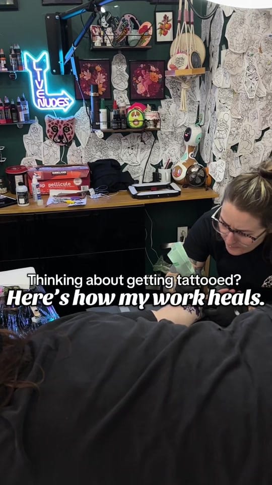 Post 7 by GenevieveFT•Tattoo•Montreal on TikTok (video)