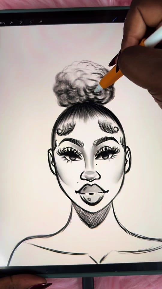 Post 5 by 4everestherr | Digital Artist on TikTok (video)