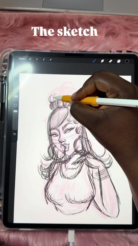Post 1 by 4everestherr | Digital Artist on TikTok (video)
