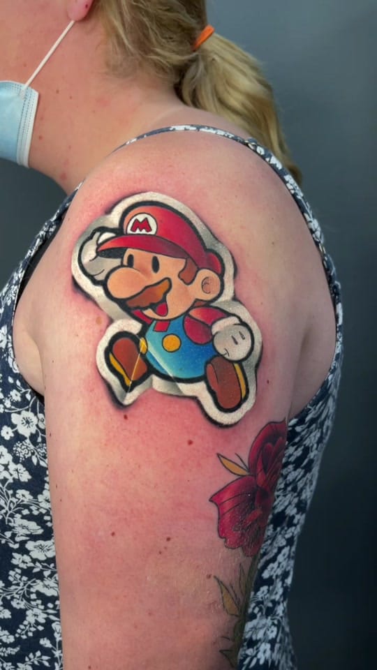 Post 9 by Mr. Sticker Tattoo on TikTok (video)