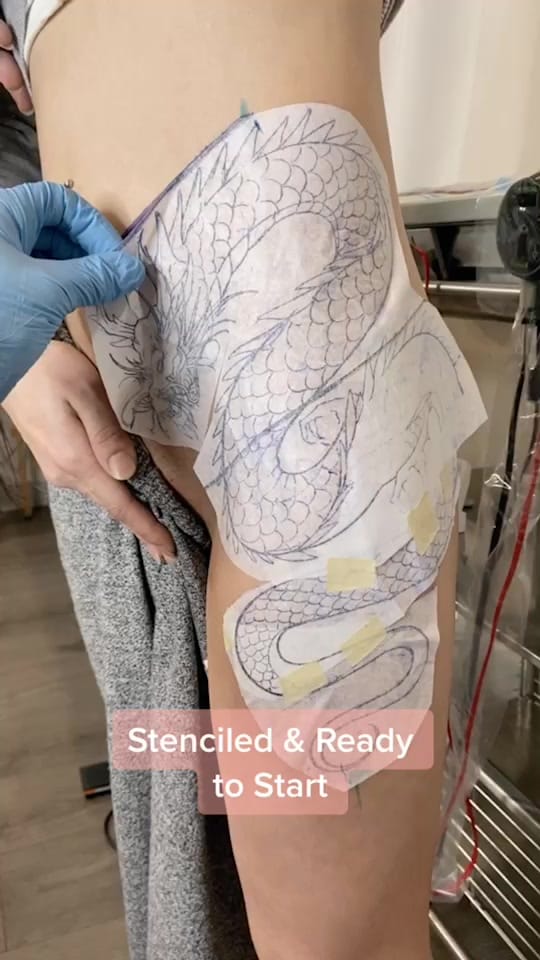 Post 3 by Maunder Tattoo on TikTok (video)