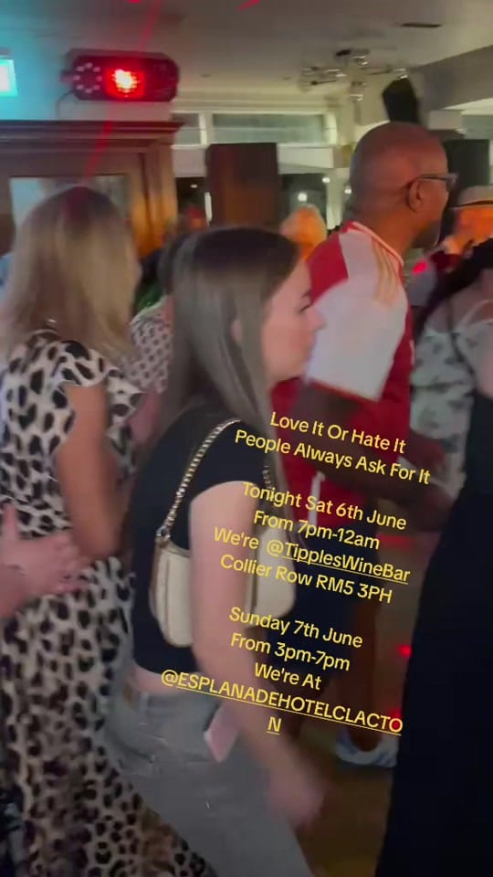 Post 4 by Soul Nights Out In Essex on TikTok (video)