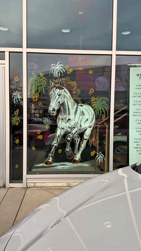 Post 4 by Laura - window painter/artist on TikTok (video)
