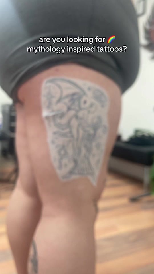 Post 9 by Julia | Tattoo Artist on TikTok (video)