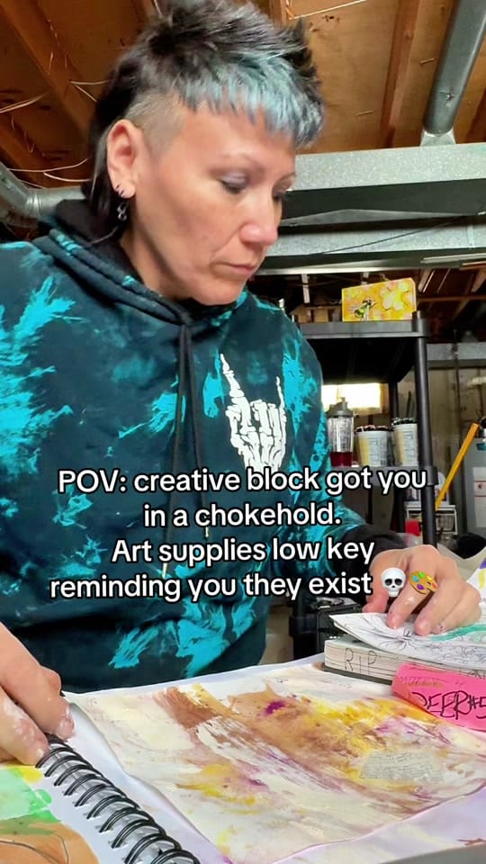 Post 3 by Kit Thomas Art on TikTok (video)