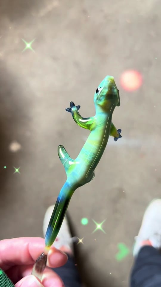 Post 5 by Allisaur Glass Art on TikTok (video)