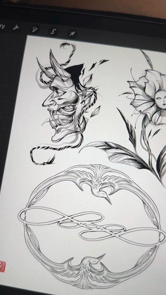 Post 2 by Shirley Tattoos on TikTok (video)