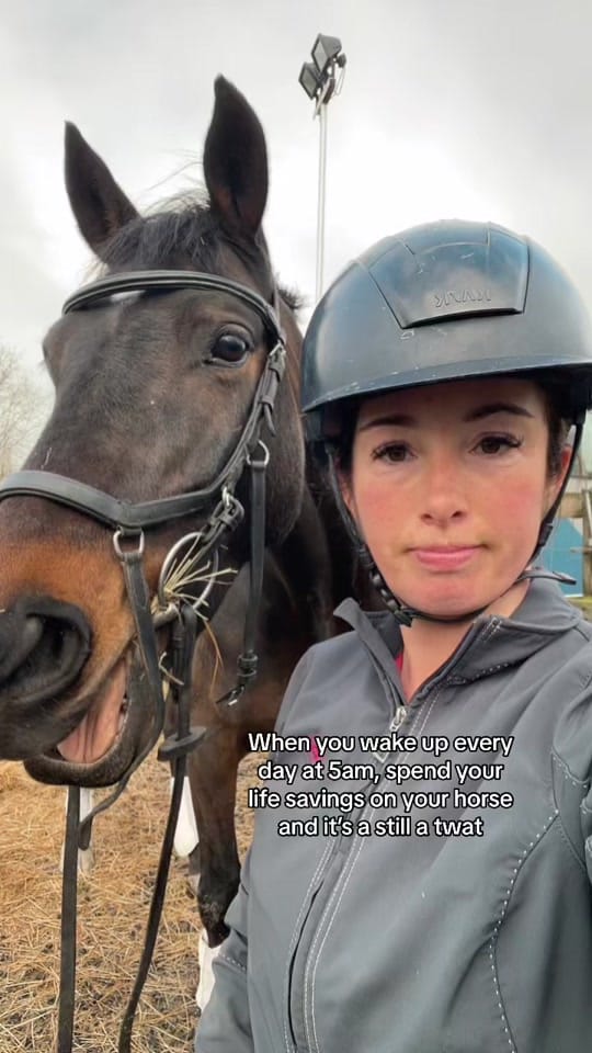 Post 2 by Georgia Devonport Eventing on TikTok (video)