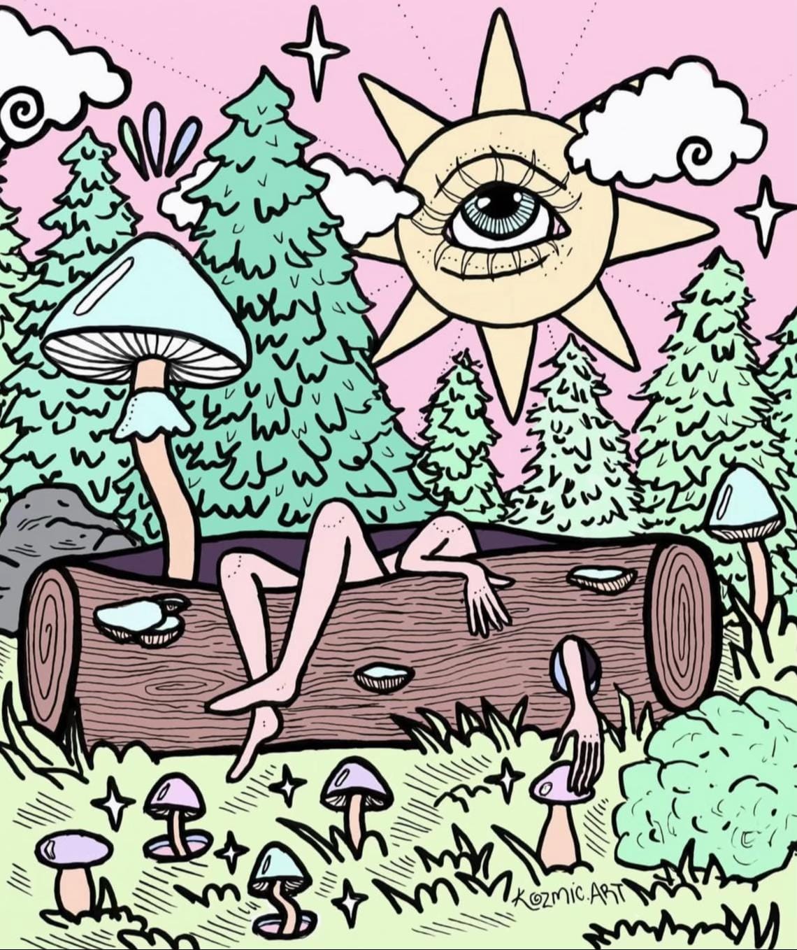 Post 7 by ☽ Kozmic.Art on TikTok (video)