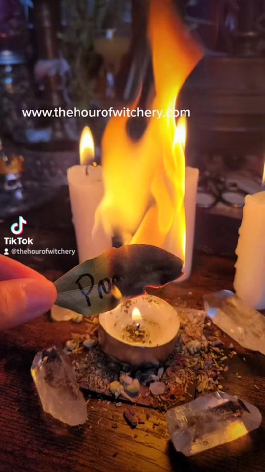 Post 1 by The Hour of Witchery on TikTok (video)