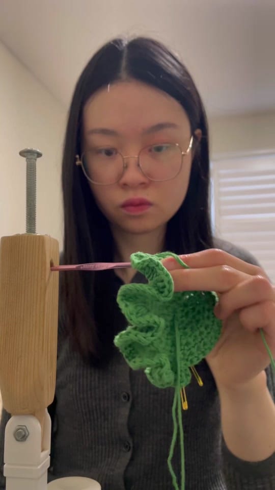Post 8 by Helen Zhou | Crochet on TikTok (video)