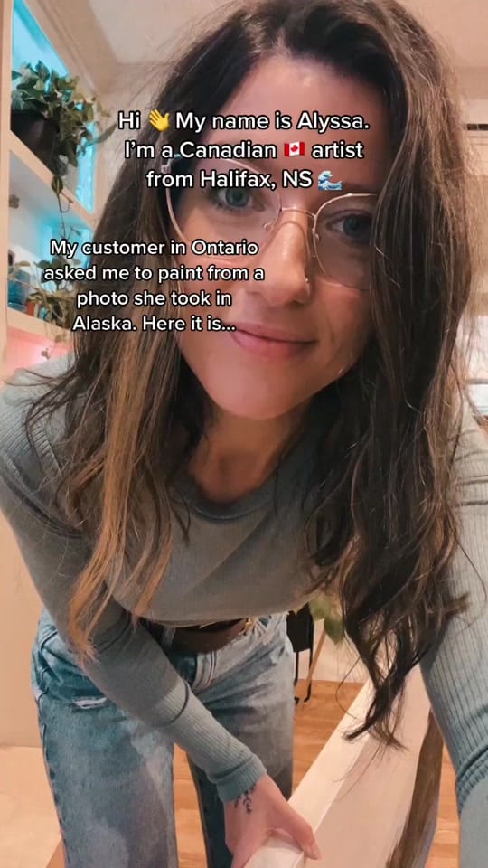 Post 9 by Alyssa Doggett 🇨🇦 HFX Artist on TikTok (video)