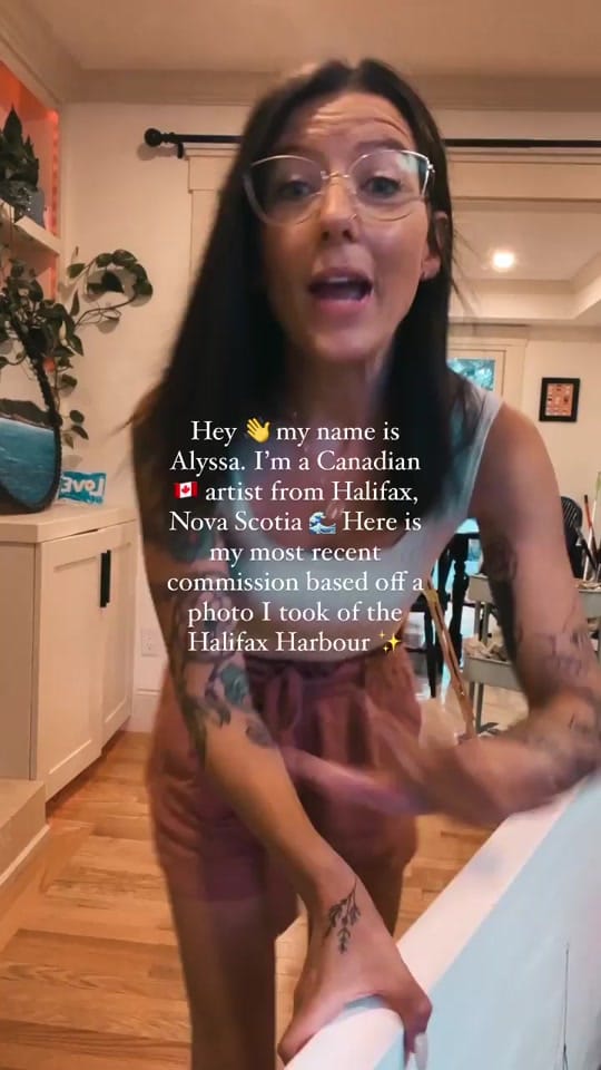 Post 10 by Alyssa Doggett 🇨🇦 HFX Artist on TikTok (video)