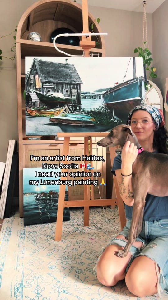 Post 6 by Alyssa Doggett 🇨🇦 HFX Artist on TikTok (video)
