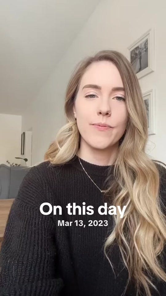 Post 1 by Tricia Bachewich on TikTok (video)