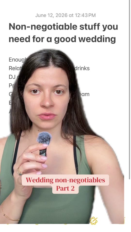 Post 3 by Lexy Scala - Wedding Planner on TikTok (video)